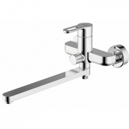 Смеситель для ванны c длинным изливом Bravat Stream-D F637163C-01A
