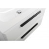 BelBagno Мебель для ванной Eco Cer-N 80 CZR-8073-80 bianco opaco ручки матовые чёрные