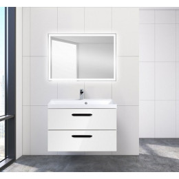 BelBagno Тумба с раковиной AURORA 900 Bianco Lucido