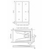 Good Door Душевое ограждение INFINITY WTW-140-C-CH