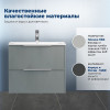 Aquanet Мебель для ванной Арт 2.0 75 подвесная мисти грин матовая