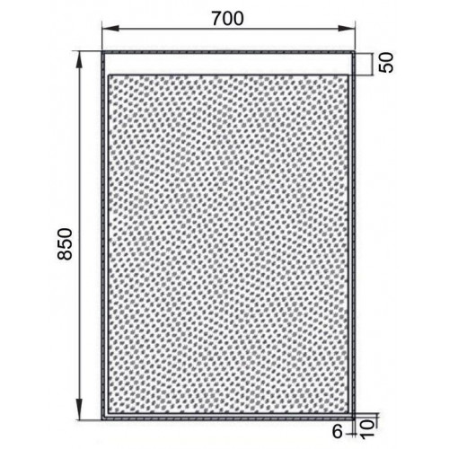 Зеркало Aquanet Палермо 7085 LED