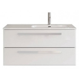 BelBagno Мебель для ванной Eco Cer-N 100 R bianco lucido ручки сатин