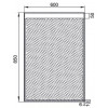 Зеркало Aquanet Палермо 6085 LED