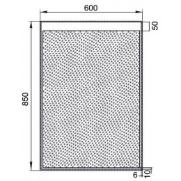 Зеркало Aquanet Палермо 6085 LED