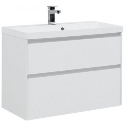 Aquanet Тумба с раковиной Гласс 90