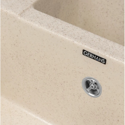 Мойка для кухни Gerhans C01-20 60.5x49 бежевый