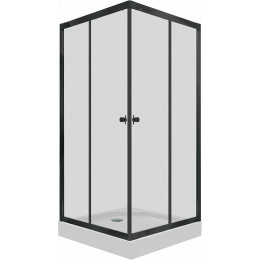 Triton Душевой уголок Вента-Блэк 100x100 с поддоном