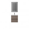 BelBagno Тумба с раковиной Kraft 39-50 подвесная Бежевый матовый с раковиной BB-8099-3-50