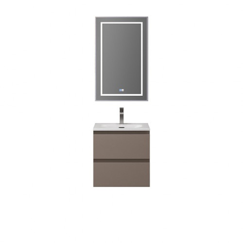 BelBagno Тумба с раковиной Kraft 39-50 подвесная Бежевый матовый с раковиной BB-8099-3-50