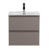 BelBagno Тумба с раковиной Kraft 39-50 подвесная Бежевый матовый с раковиной BB-8099-3-50