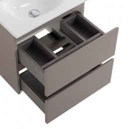 BelBagno Тумба с раковиной Kraft 39-50 подвесная Бежевый матовый с раковиной BB-8099-3-50