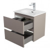 BelBagno Тумба с раковиной Kraft 39-50 подвесная Бежевый матовый с раковиной BB-8099-3-50