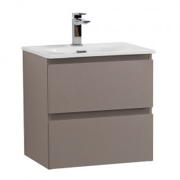 BelBagno Тумба с раковиной Kraft 39-50 подвесная Бежевый матовый с раковиной BB-8099-3-50