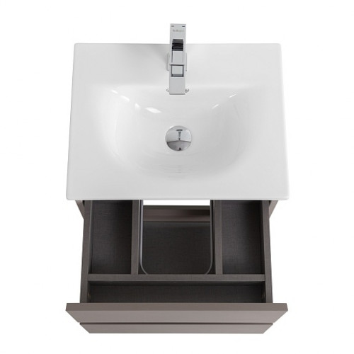 BelBagno Тумба с раковиной Kraft 39-50 подвесная Бежевый матовый с раковиной BB-8099-3-50