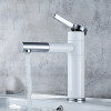 Смеситель для раковины Ledeme L1152 белый/хром