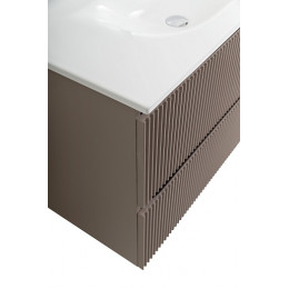 BelBagno Тумба с раковиной Uno 100 подвесная Бежевый матовый с раковиной BB-8099-100