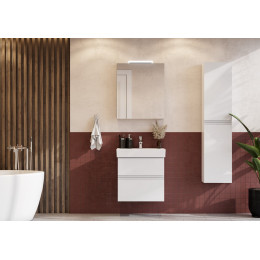 Зеркальный шкаф Roca Oleta 60см, 857646806 белый, с подсветкой