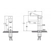 Смеситель для раковины Kaiser Sonat 34011-2 черный матовый
