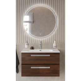 BelBagno Мебель для ванной Eco Cer-N 80 CZR-8095-80 орех шоколад софт ручки серые