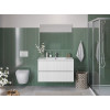 BelBagno Тумба с раковиной Uno 100 подвесная Bianco Opaco с раковиной BB-8099-100