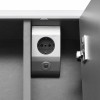 Зеркальный шкаф Roca Ronda 70см, ZRU9302969 белый глянец/антрацит, с подсветкой