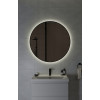 Зеркало ECLIPSE smart 100x100 в черной рамке