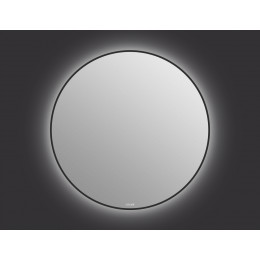 Зеркало ECLIPSE smart 100x100 в черной рамке