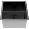 Мойка для кухни Paulmark Lassan Uni LA38-MBN 38 черный матовый