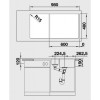 Мойка Blanco Legra 6 S Silgranit 526086 черный