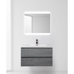 BelBagno Тумба с раковиной LUCE 900 Stucco Cemento