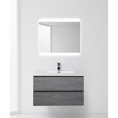 BelBagno Тумба с раковиной LUCE 900 Stucco Cemento