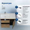 Aquanet Мебель для ванной Nova Lite 2.0 100 L дуб рустикальный