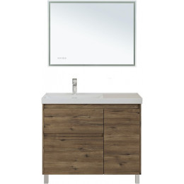 Aquanet Мебель для ванной Nova Lite 2.0 100 L дуб рустикальный