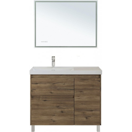 Aquanet Мебель для ванной Nova Lite 2.0 100 L дуб рустикальный