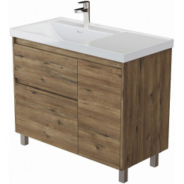 Aquanet Мебель для ванной Nova Lite 2.0 100 L дуб рустикальный