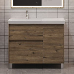 Aquanet Мебель для ванной Nova Lite 2.0 100 L дуб рустикальный