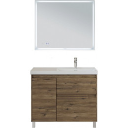 Aquanet Мебель для ванной Nova Lite 2.0 90 R дуб рустикальный