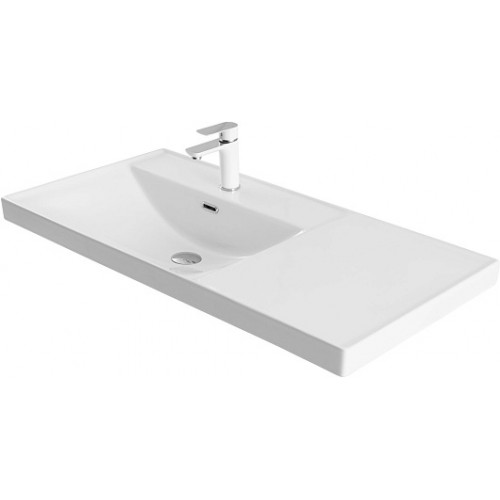 Aquanet Тумба с раковиной Nova Lite 2.0 100 L дуб рустикальный