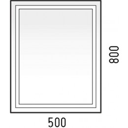 Corozo Зеркало Барго 50x80