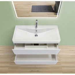 BelBagno Мебель для ванной ALBANO 1000 Bianco Lucido, BTN