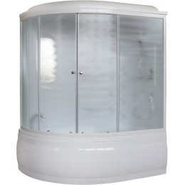 Royal Bath Душевая кабина ALP RB 150ALP-C-R 150x100 R с г/м стекло матовое профиль белый