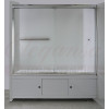 Elegansa Шторка для ванны "VORHANG" TR (3100) прозрачное стекло