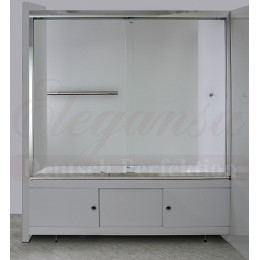 Elegansa Шторка для ванны "VORHANG" TR (3100) прозрачное стекло