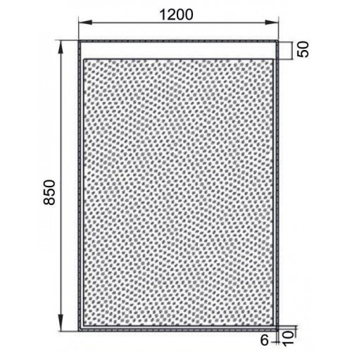 Зеркало Aquanet Палермо 12085 LED