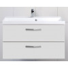 BelBagno Тумба с раковиной AURORA 900 Bianco Opaco, ручки хром