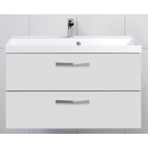 BelBagno Тумба с раковиной AURORA 900 Bianco Opaco, ручки хром