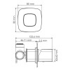 Смеситель для раковины WasserKraft A9151.315 черный