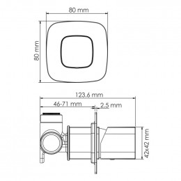Смеситель для раковины WasserKraft A9151.315 черный