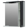 Зеркало-шкаф Aquanet Сити 85 00170560 белый / черный